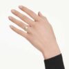 Ring mit achteckiger Fassung, im Labor gezüchtete Diamanten 1.0 Ct Tw, achteckige Form, 14K Gelbgold