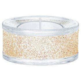 Shimmer-Teelichthalter in Goldoptik