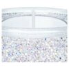 Shimmer-Teelichthalter, lila Shimmer-Teelichthalter, lila
