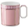 Signum-Becher mit Deckel, Porzellan, rosa Signum-Becher mit Deckel, Porzellan, rosa