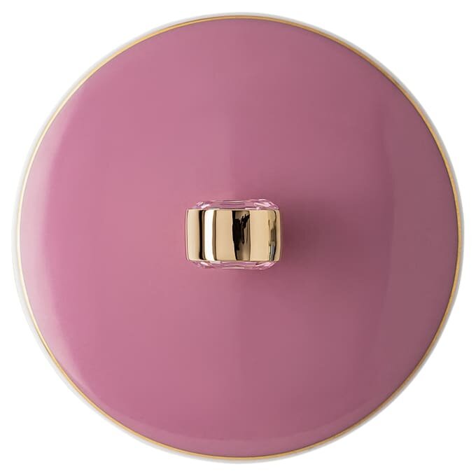Signum-Becher mit Deckel, Porzellan, rosa Signum-Becher mit Deckel, Porzellan, rosa