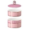 Signum-Schachtel aus Porzellan, klein, rosa Signum-Schachtel aus Porzellan, klein, rosa