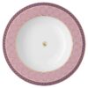 Signum Suppenteller aus Porzellan, rosa Signum Suppenteller aus Porzellan, rosa