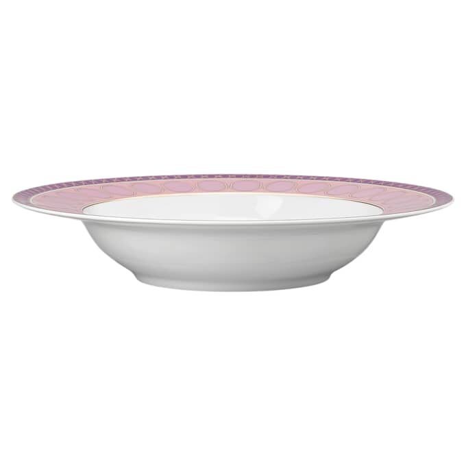 Signum Suppenteller aus Porzellan, rosa Signum Suppenteller aus Porzellan, rosa