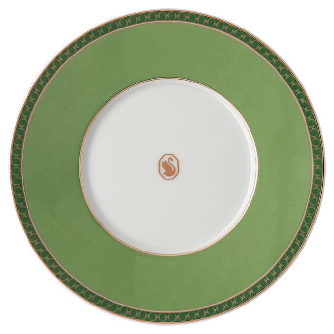 Signum-Tasse mit Untertasse aus Porzellan, grün Signum-Tasse mit Untertasse aus Porzellan, grün