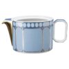 Signum-Teekanne aus Porzellan, klein, blau Signum-Teekanne aus Porzellan, klein, blau