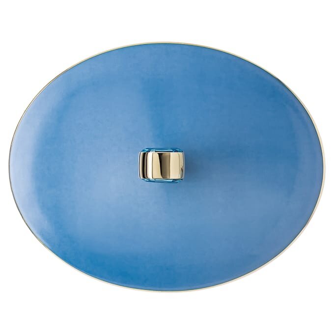 Signum-Teekanne aus Porzellan, klein, blau Signum-Teekanne aus Porzellan, klein, blau