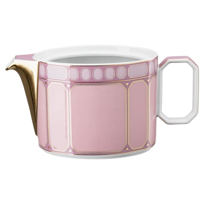 Signum-Teekanne aus Porzellan, klein, rosa Signum-Teekanne aus Porzellan, klein, rosa