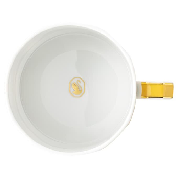 Signum Teetasse mit Untertasse aus Porzellan, gelb Signum Teetasse mit Untertasse aus Porzellan, gelb