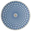 Signum-Teller aus Porzellan, klein, blau Signum-Teller aus Porzellan, klein, blau