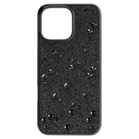 Smartphone-Hülle mit Streumuster, iPhone® 16 Pro Max, Schwarz