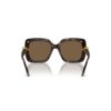 Sonnenbrille, übergross, quadratische Form, SK6001, braun