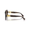 Sonnenbrille, übergross, quadratische Form, SK6001, braun