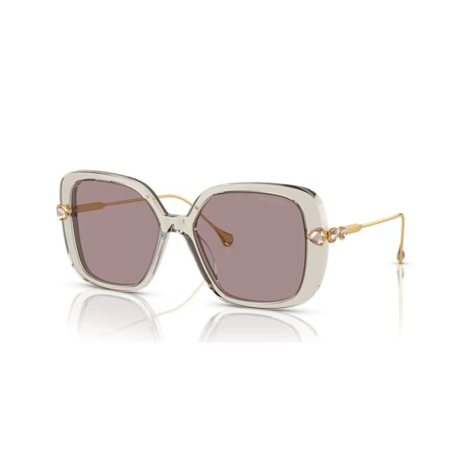 Sonnenbrille, übergross, quadratische Form, Sk6011, lila Sonnenbrille, übergross, quadratische Form, Sk6011, lila