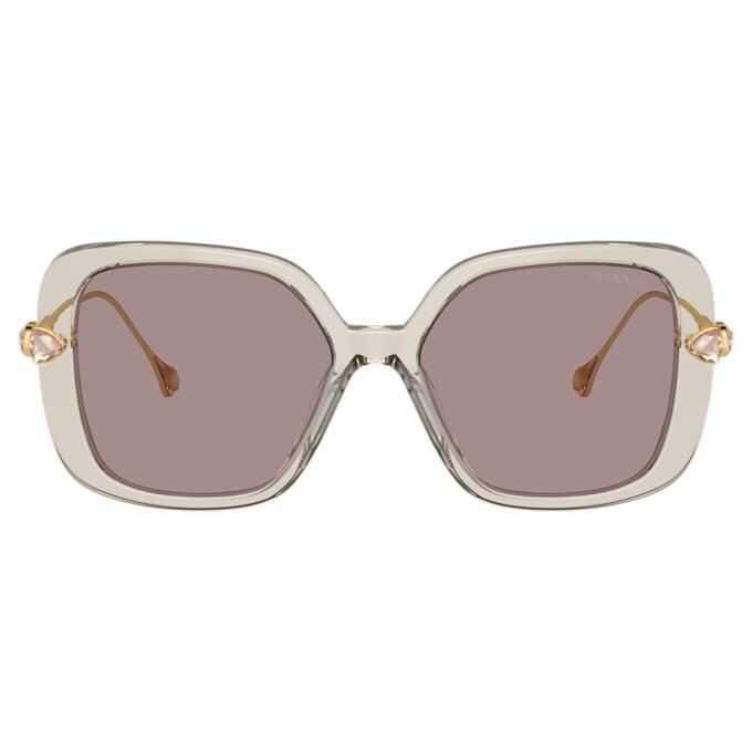 Sonnenbrille, übergross, quadratische Form, Sk6011, lila Sonnenbrille, übergross, quadratische Form, Sk6011, lila