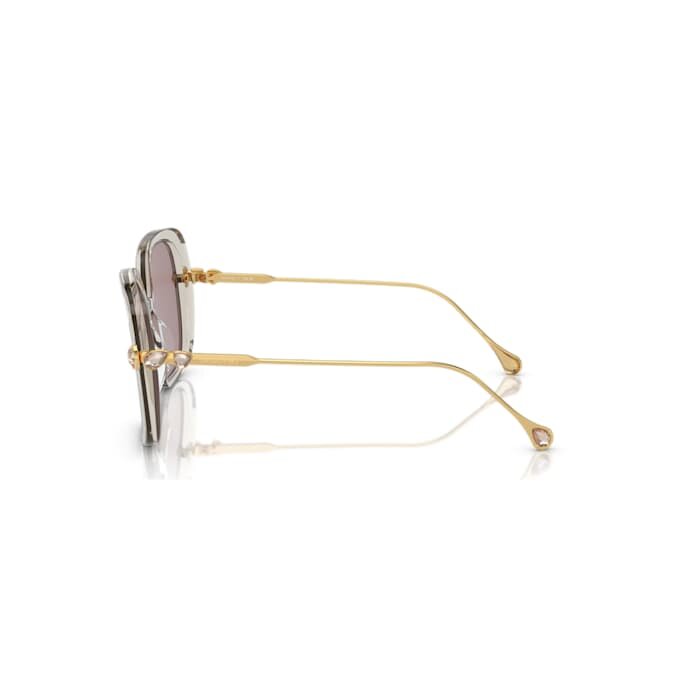 Sonnenbrille, übergross, quadratische Form, Sk6011, lila Sonnenbrille, übergross, quadratische Form, Sk6011, lila