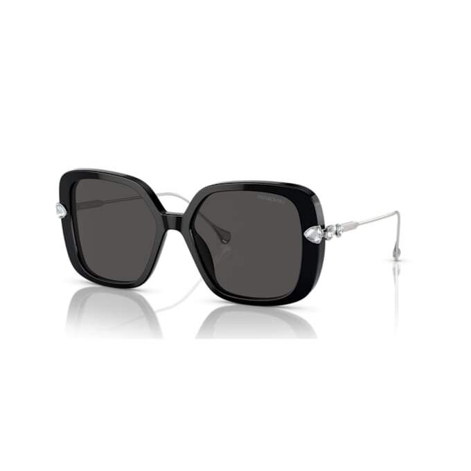 Sonnenbrille, übergross, quadratische Form, Sk6011, schwarz Sonnenbrille, übergross, quadratische Form, Sk6011, schwarz