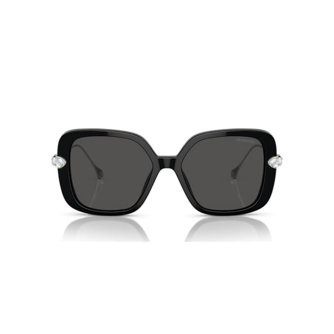 Sonnenbrille, übergross, quadratische Form, Sk6011, schwarz Sonnenbrille, übergross, quadratische Form, Sk6011, schwarz