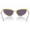 Sonnenbrille in Cat-Eye-Form, lila Sonnenbrille in Cat-Eye-Form, lila