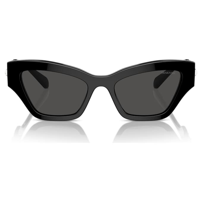 Sonnenbrille in Cat-Eye-Form, schwarz Sonnenbrille in Cat-Eye-Form, schwarz