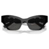 Sonnenbrille in Cat-Eye-Form, schwarz Sonnenbrille in Cat-Eye-Form, schwarz