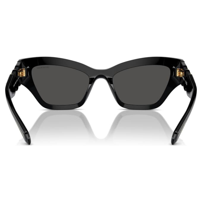 Sonnenbrille in Cat-Eye-Form, schwarz Sonnenbrille in Cat-Eye-Form, schwarz