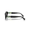 Sonnenbrille in Cat-Eye-Form, Sk6002, Schwarz