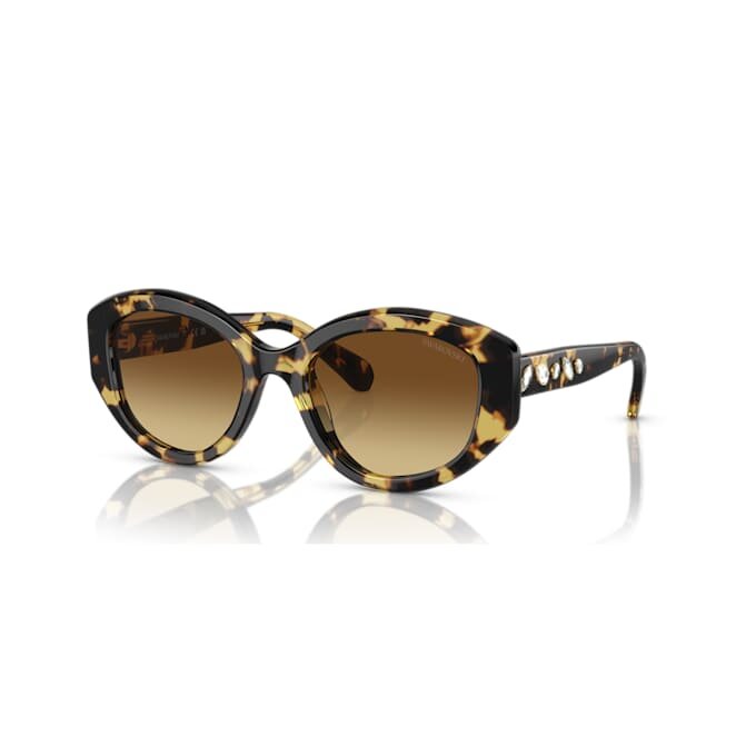 Sonnenbrille in Cat-Eye-Form, Sk6008, Braun Sonnenbrille in Cat-Eye-Form, Sk6008, Braun