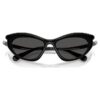 Sonnenbrille in Cat-Eye-Form, Sk6038, Schwarz Sonnenbrille in Cat-Eye-Form, Sk6038, Schwarz