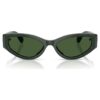 Sonnenbrille in Cat-Eye-Form, Sk6045, grün Sonnenbrille in Cat-Eye-Form, Sk6045, grün