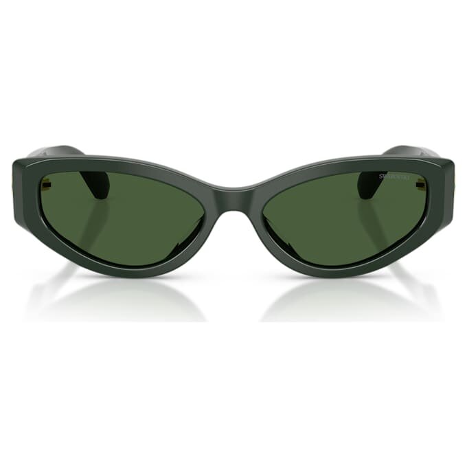 Sonnenbrille in Cat-Eye-Form, Sk6045, grün Sonnenbrille in Cat-Eye-Form, Sk6045, grün