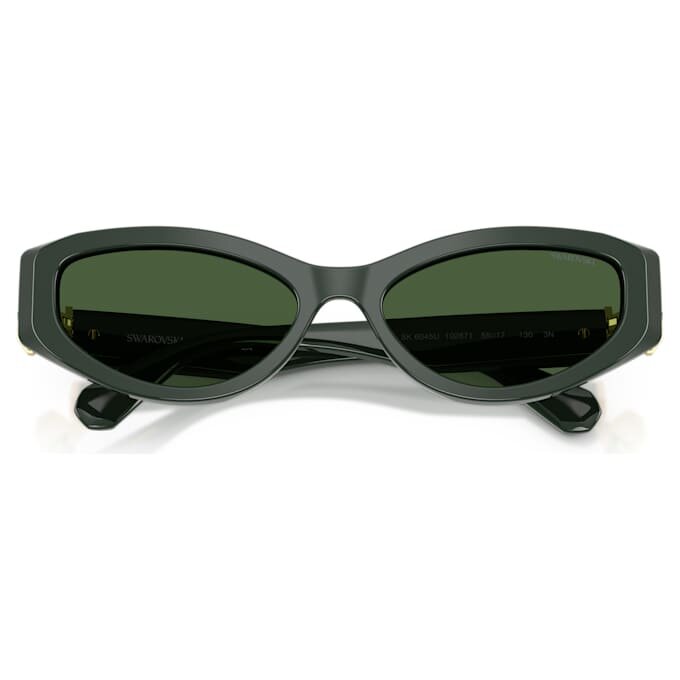 Sonnenbrille in Cat-Eye-Form, Sk6045, grün Sonnenbrille in Cat-Eye-Form, Sk6045, grün