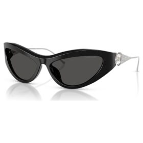 Sonnenbrille in Cat-Eye-Form, SK6046, Schwarz