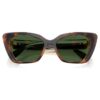 Sonnenbrille in Cat-Eye-Form, Sk6047, hellbraun Sonnenbrille in Cat-Eye-Form, Sk6047, hellbraun