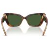 Sonnenbrille in Cat-Eye-Form, Sk6047, hellbraun Sonnenbrille in Cat-Eye-Form, Sk6047, hellbraun