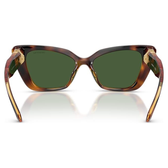 Sonnenbrille in Cat-Eye-Form, Sk6047, hellbraun Sonnenbrille in Cat-Eye-Form, Sk6047, hellbraun