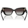 Sonnenbrille in Cat-Eye-Form, Sk6047, Schwarz Sonnenbrille in Cat-Eye-Form, Sk6047, Schwarz