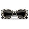 Sonnenbrille in Cat-Eye-Form, Sk6060, silberfarben Sonnenbrille in Cat-Eye-Form, Sk6060, silberfarben