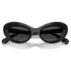 Sonnenbrille in Cat-Eye-Form, Sk6061U, Schwarz Sonnenbrille in Cat-Eye-Form, Sk6061U, Schwarz