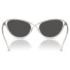 Sonnenbrille in Cat-Eye-Form, Sk7025, silberfarben Sonnenbrille in Cat-Eye-Form, Sk7025, silberfarben