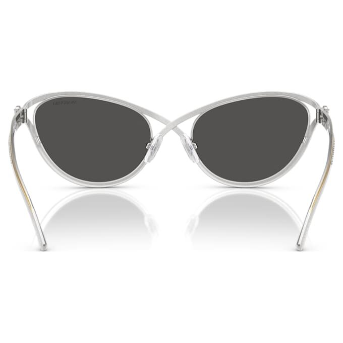 Sonnenbrille in Cat-Eye-Form, Sk7025, silberfarben Sonnenbrille in Cat-Eye-Form, Sk7025, silberfarben