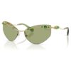 Sonnenbrille in Cat-Eye-Form, SK7039, Goldton Sonnenbrille in Cat-Eye-Form, SK7039, Goldton