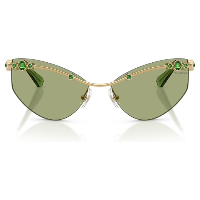 Sonnenbrille in Cat-Eye-Form, SK7039, Goldton Sonnenbrille in Cat-Eye-Form, SK7039, Goldton