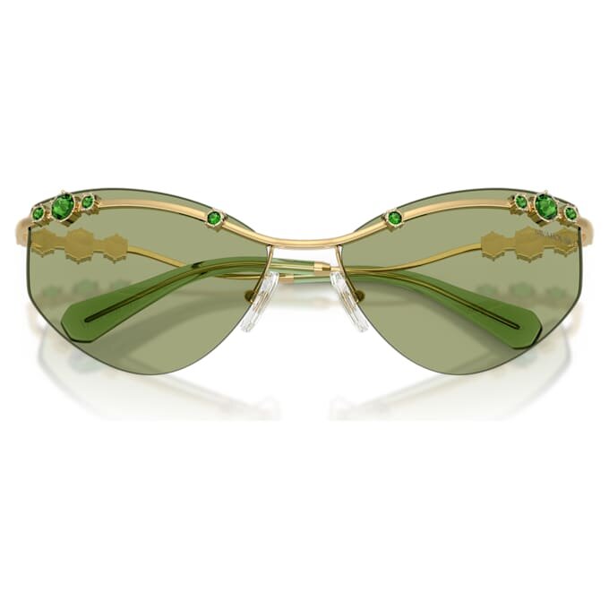Sonnenbrille in Cat-Eye-Form, SK7039, Goldton Sonnenbrille in Cat-Eye-Form, SK7039, Goldton