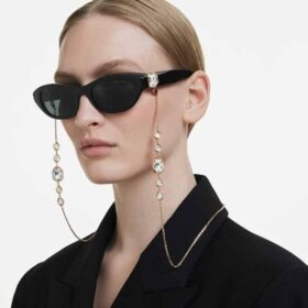 Sonnenbrille in Kissenform, schwarz