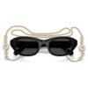 Sonnenbrille in Kissenform, schwarz Sonnenbrille in Kissenform, schwarz