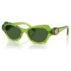 Sonnenbrille in Kissenform, Sk6050, Grün Sonnenbrille in Kissenform, Sk6050, Grün