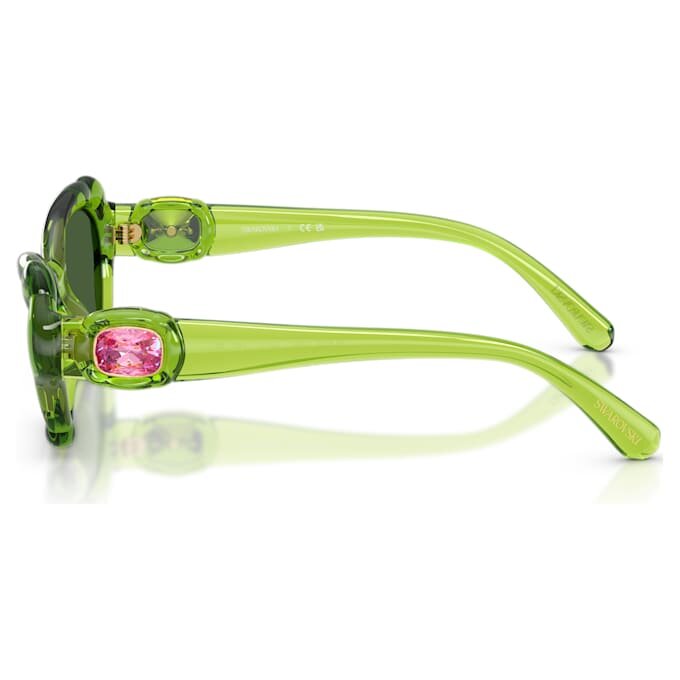 Sonnenbrille in Kissenform, Sk6050, Grün Sonnenbrille in Kissenform, Sk6050, Grün