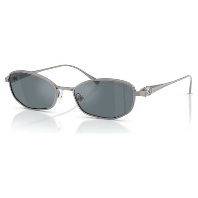 Sonnenbrille in Kissenform, Sk7042, silberfarben Sonnenbrille in Kissenform, Sk7042, silberfarben