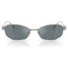 Sonnenbrille in Kissenform, Sk7042, silberfarben Sonnenbrille in Kissenform, Sk7042, silberfarben